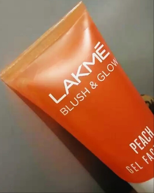 image result for Lakme Blush & Glow Peach Gel Face Wash