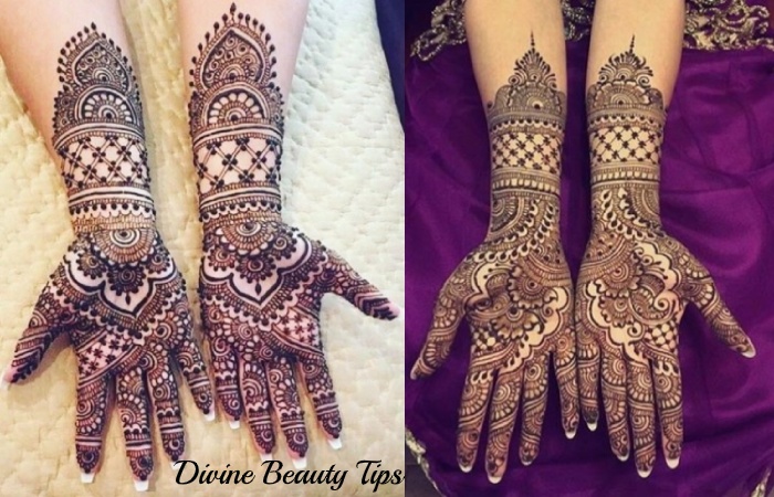 arabic mehandi designs for bride