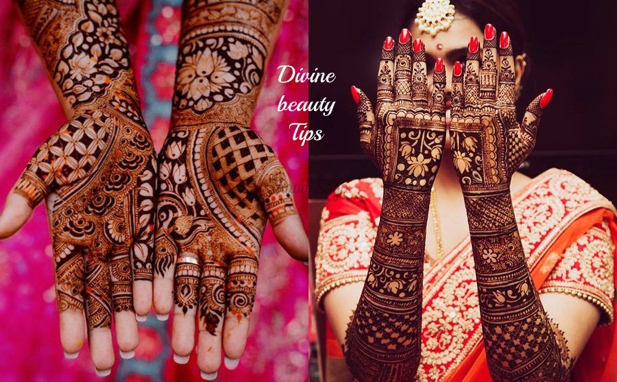 bridal mehandi designs for elbow