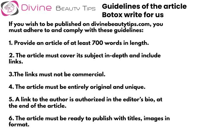 Botox Guidelines