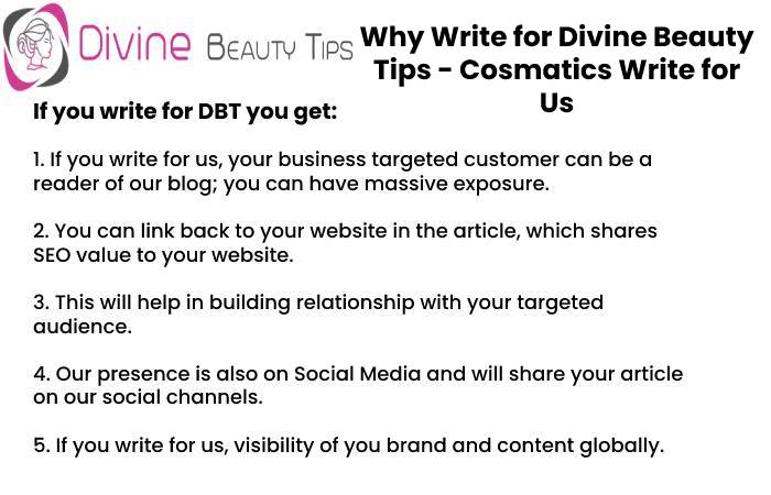 cosmetics why write for us
