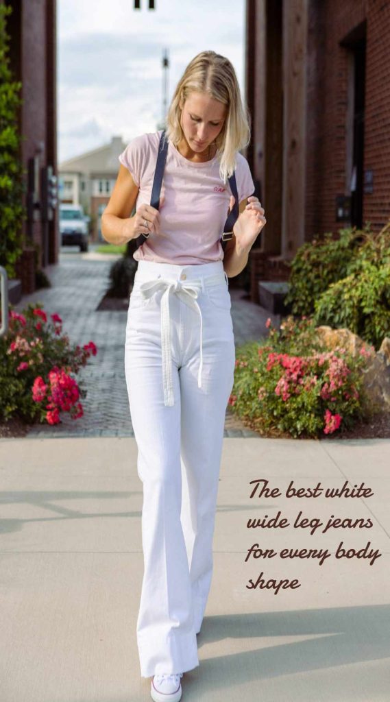 The best white wide leg jeans for every body shape