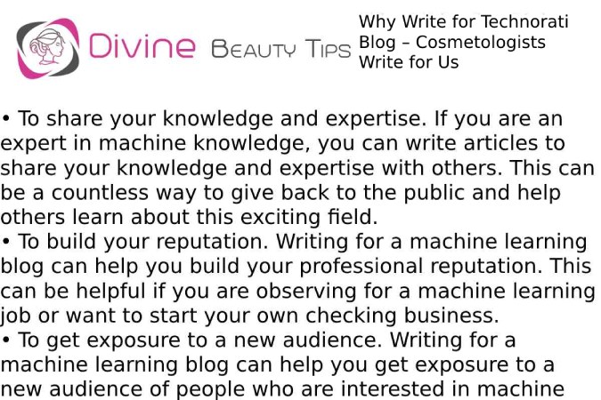 cosmetologists wirte for us