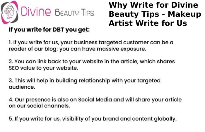 Why Write For Divine Beauty Tips Reviews –  Makeup Artist Write for Us