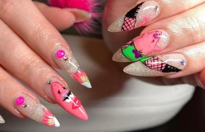 Trendy Birthday Nail Designs